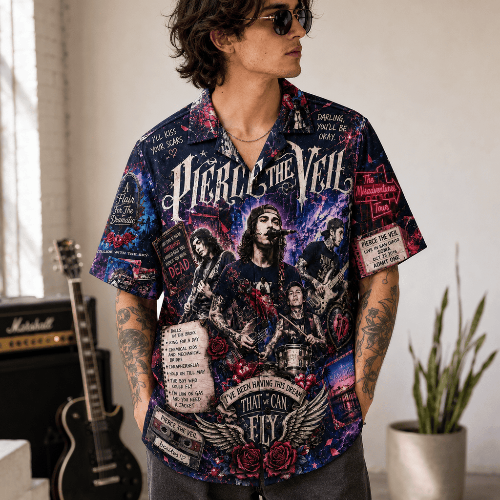 PREMIUM PTV HAWAIIAN SHIRT NTNA