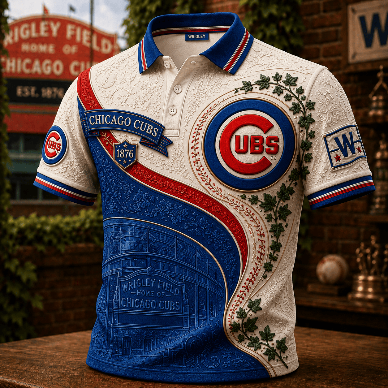 PREMIUM CCC EMBOSS POLO SHIRT HQH