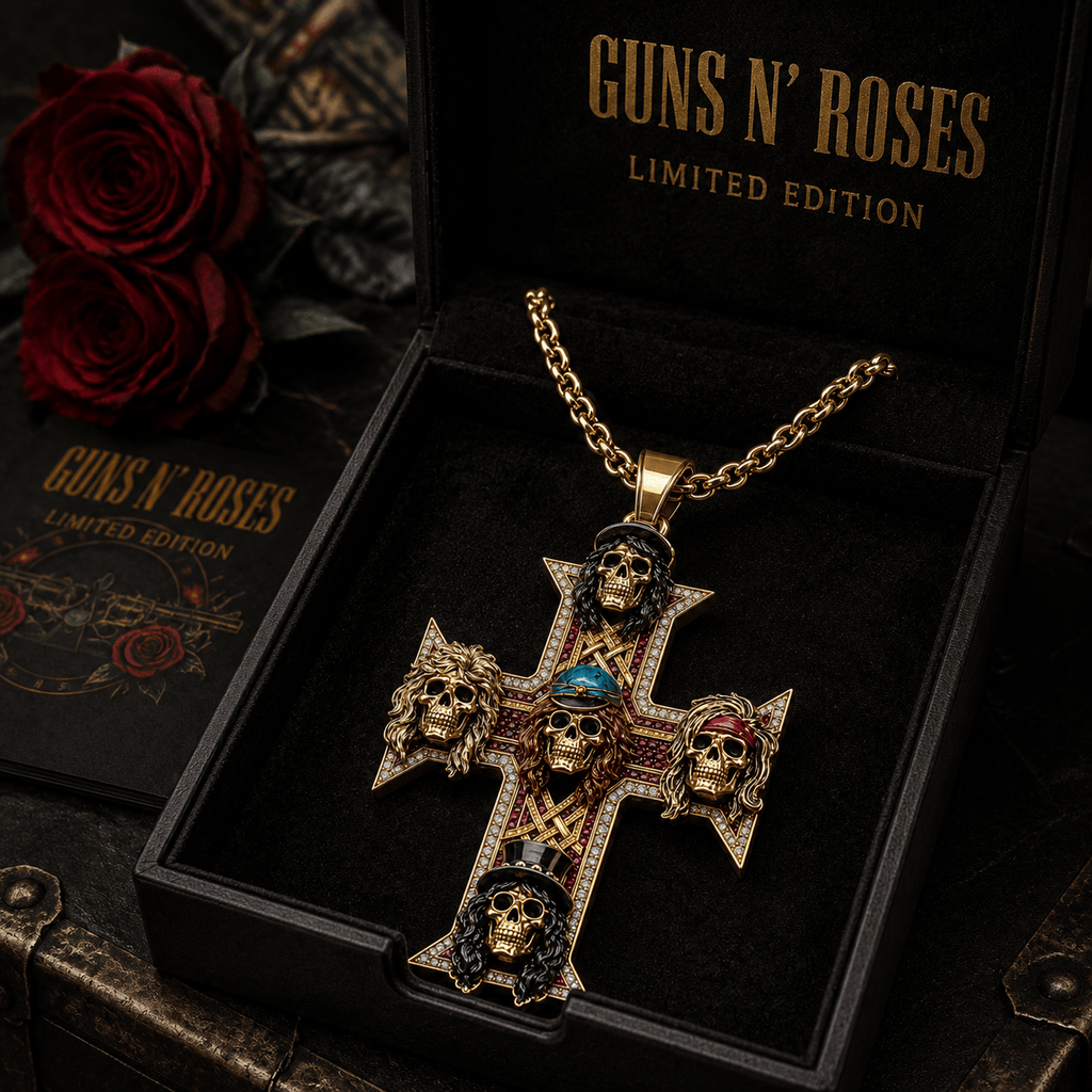 GNR Solid Gold Chain with Diamond Pendant TMH