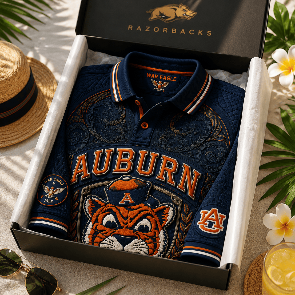 PREMIUM ABTG EMBOSS POLO SHIRT HQH