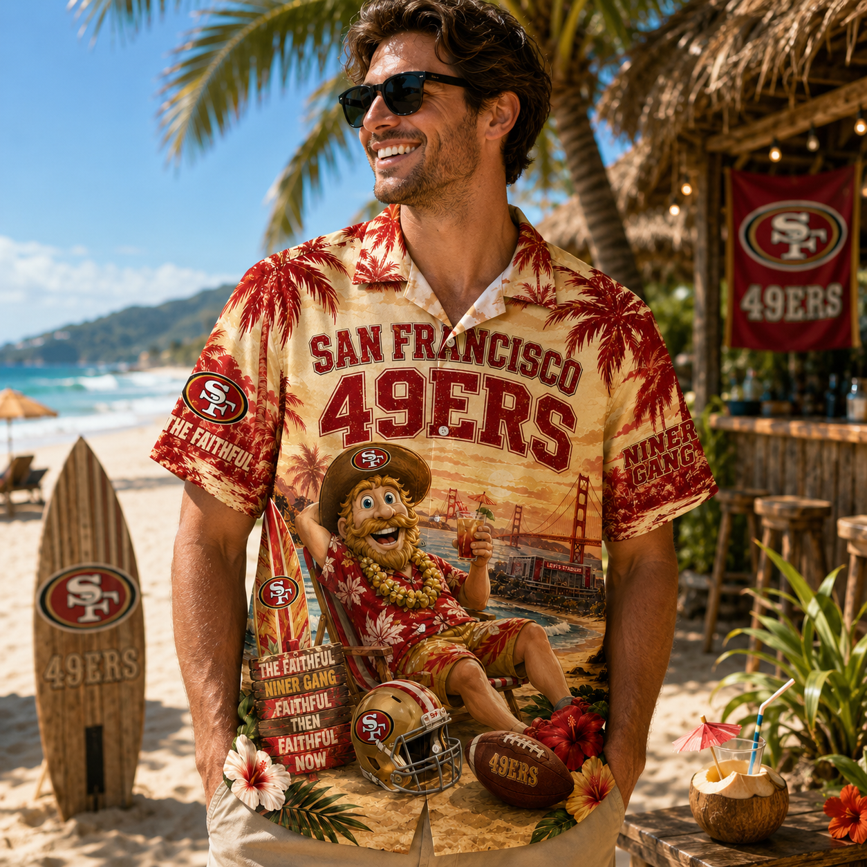 Premium SF49 Hawaiian Shirt TNSM