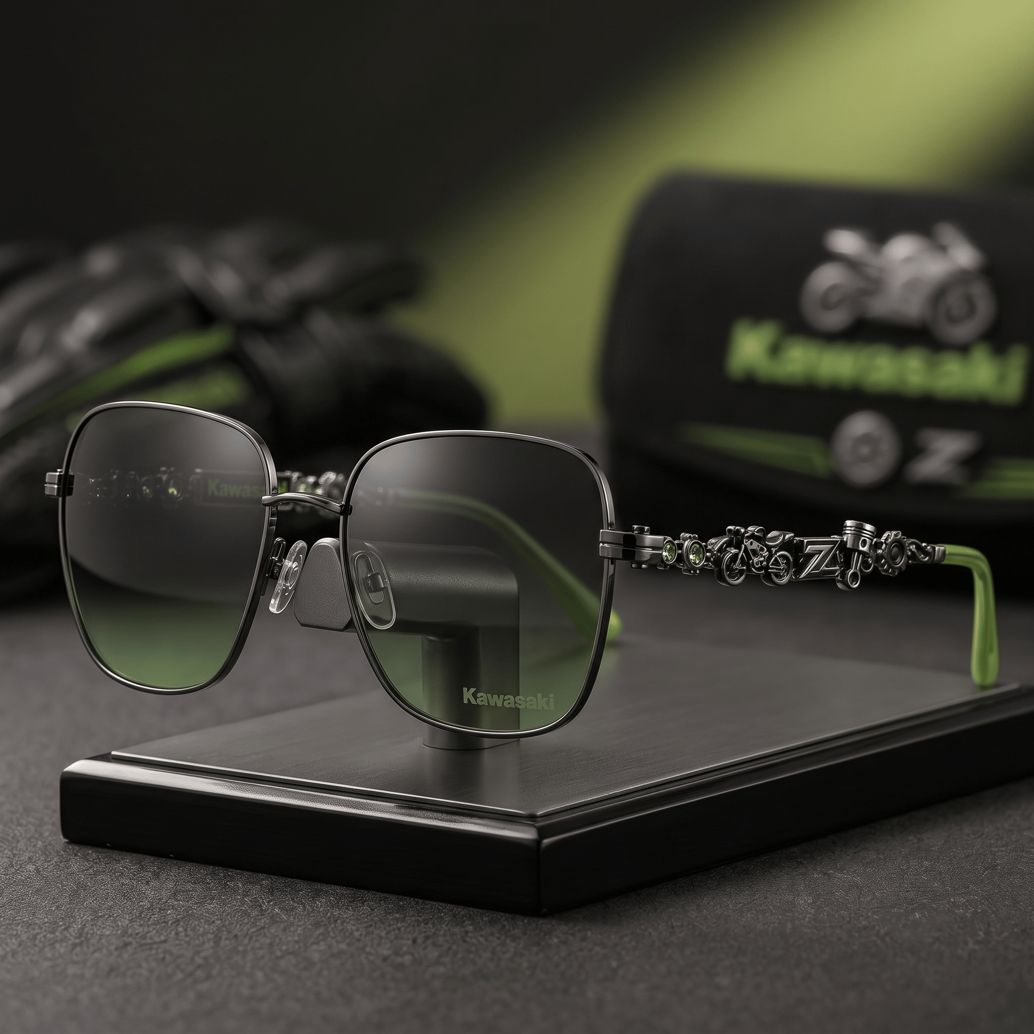Premium KWSK Sunglasses with Rhinestone TNSM