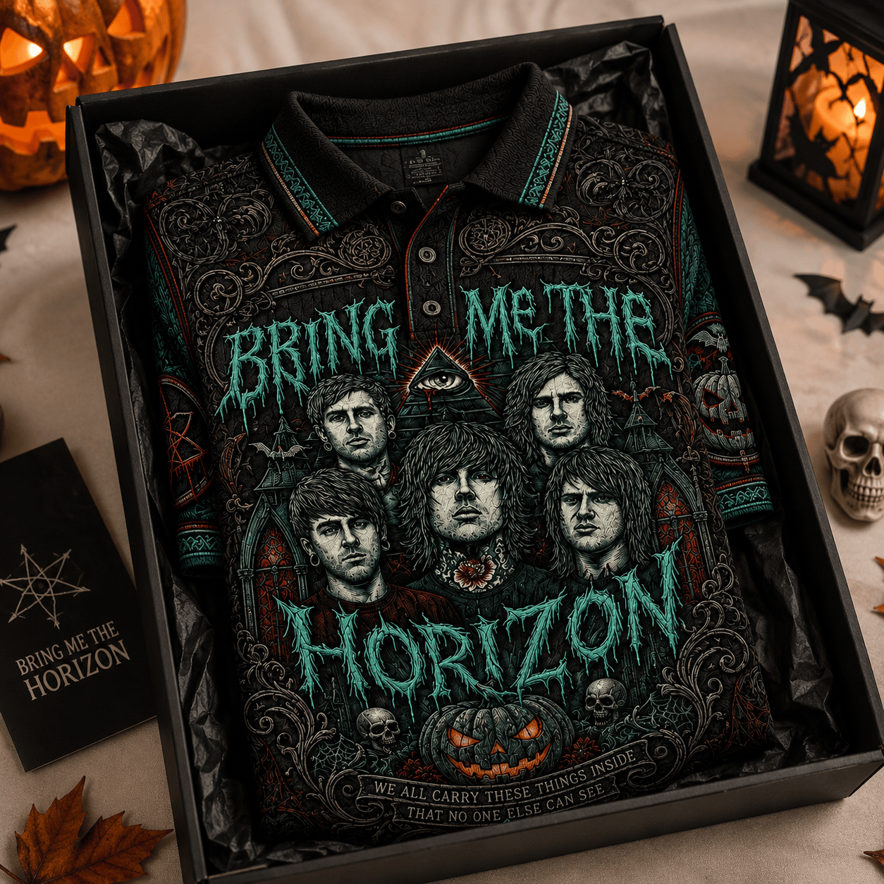 PREMIUM BMTH 3D EMBOSS SHIRT NTVA