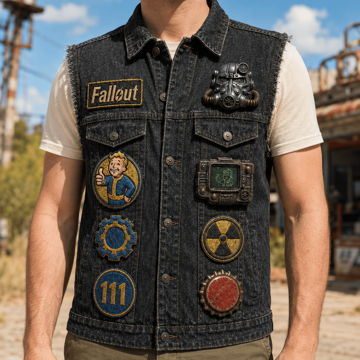 FOG PREMIUM DENIM VEST NTVA